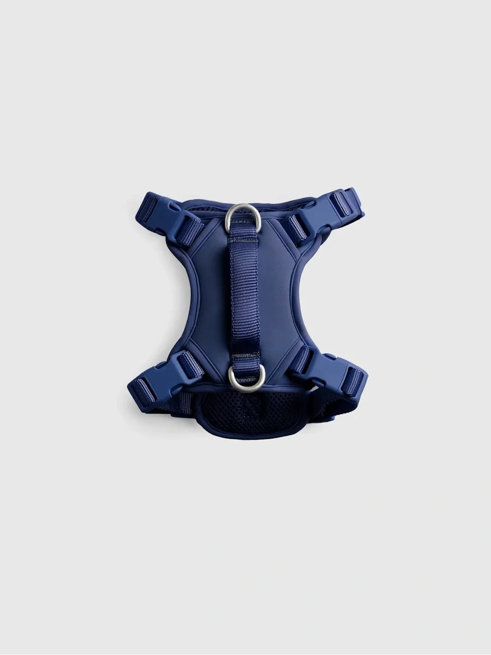 NWOT QUINCE Neoprene Double Panel Dog Harness XS Navy 8269